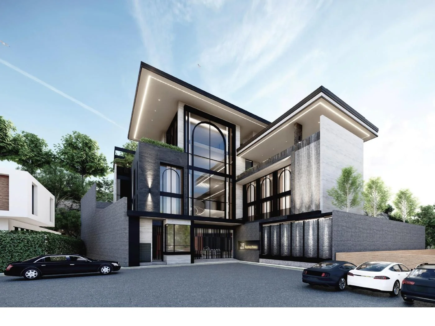 Kenny Vale private residence architectural render