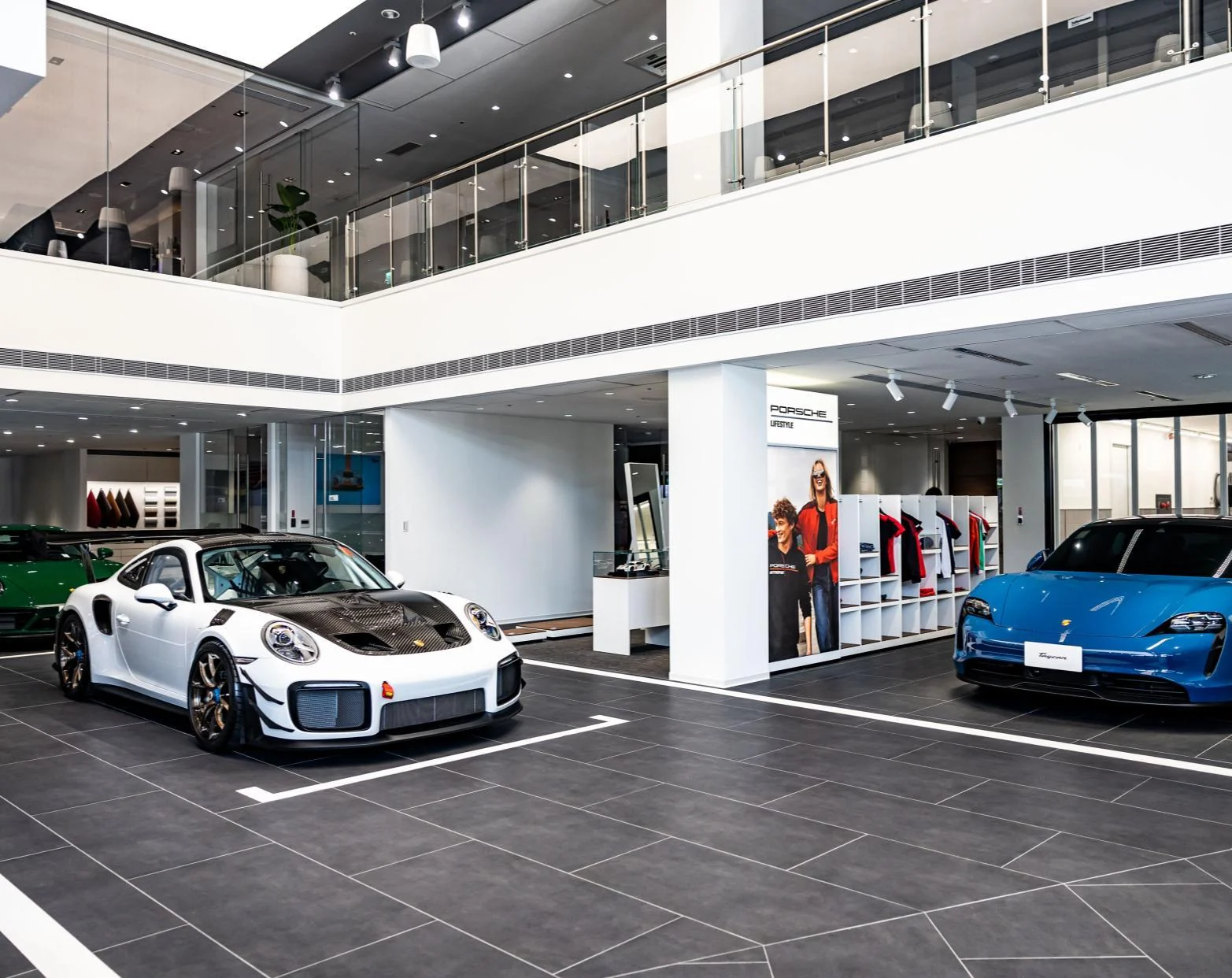 Porsche regional showroom